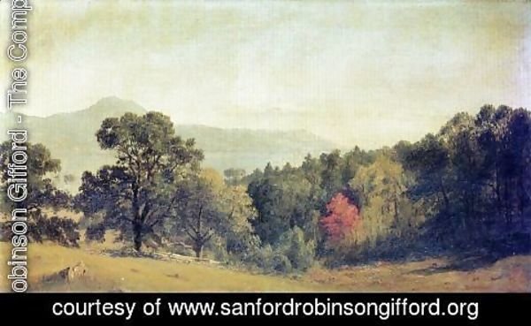 Sanford Robinson Gifford - Scene at Bolton, Lake George