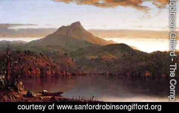 Sanford Robinson Gifford - A Lake Twilight