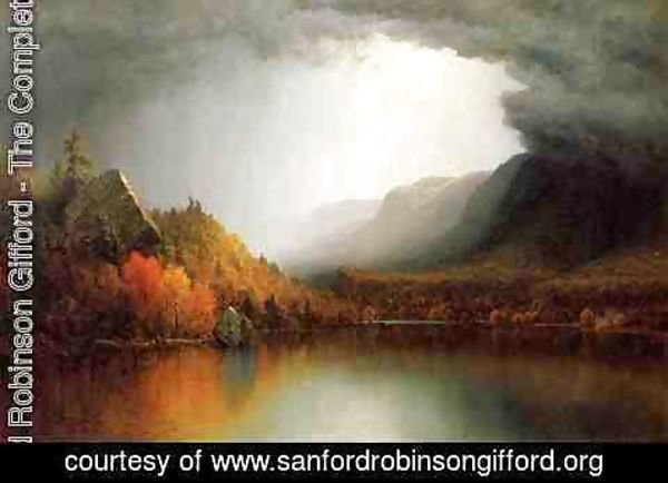 Sanford Robinson Gifford - A Coming Storm