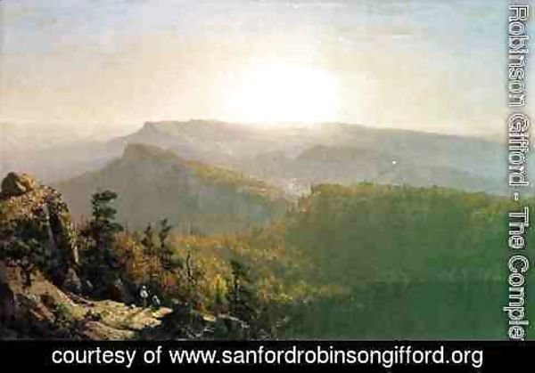 Sanford Robinson Gifford - The Shawangunk Mountains