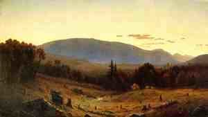 Sanford Robinson Gifford - Hunter Mountain, Twilight