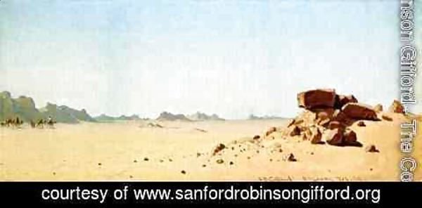 Sanford Robinson Gifford - Assouan, Egypt, A Sketch