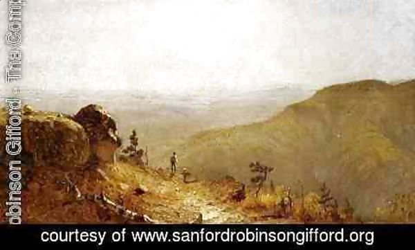 Sanford Robinson Gifford - Study for "The View from South Mountain, in the Catskills"