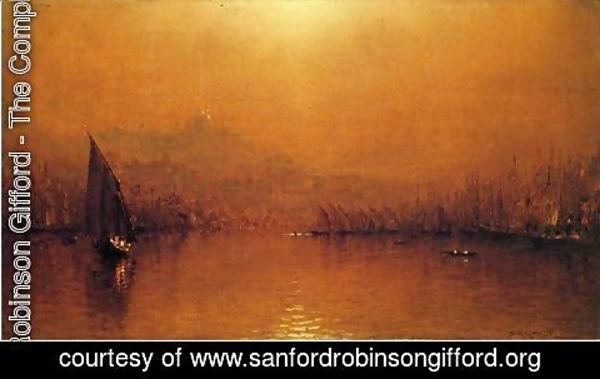 Sanford Robinson Gifford - The Golden Horn