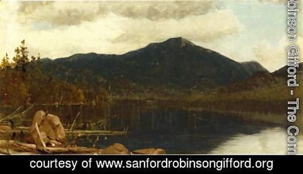 Sanford Robinson Gifford - Mount Whiteface from Lake Placid