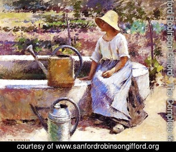 Sanford Robinson Gifford - The Watering Pots 1890