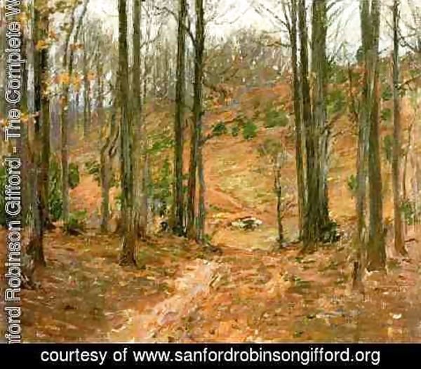 Sanford Robinson Gifford - Virginia Woods 1893
