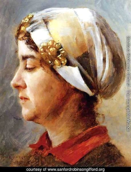 Woman with White Cap 1884