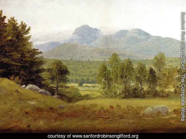 Sketch Of Mount Chocorua  New Hampshire