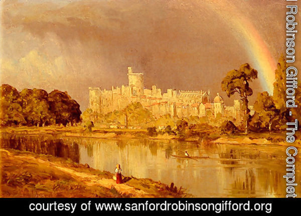 Sanford Robinson Gifford - Study Of Windsor Castle