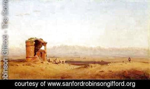 Sanford Robinson Gifford - Torre dei Schiavi - Roman Campagna