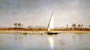 Sanford Robinson Gifford - On the Nile