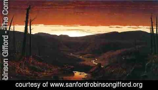 Sanford Robinson Gifford - A Twilight in the Catskills