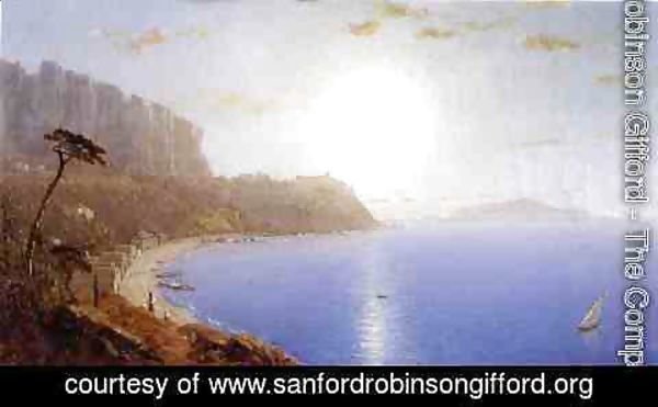 Sanford Robinson Gifford - La Marina Grande, Capri