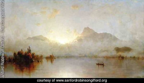 A Sunrise on Lake George