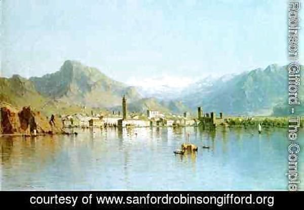 Sanford Robinson Gifford - Lago di Garda, Italy