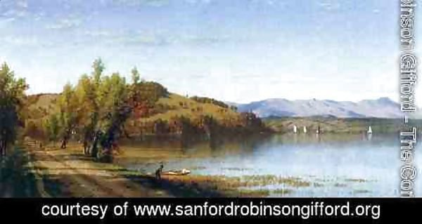 Sanford Robinson Gifford - South Bay, on the Hudson, near Hudson, New York