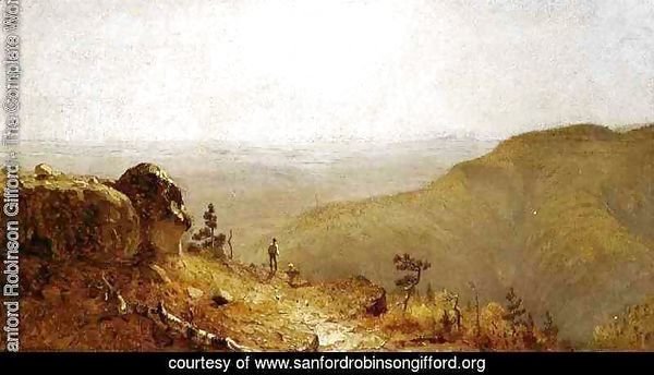 Study for "The View from South Mountain, in the Catskills"