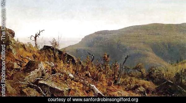 The View from South Mountain in the Catskills, A Sketch