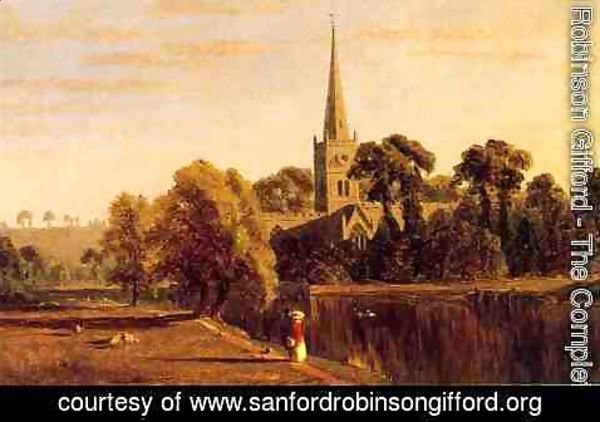 Sanford Robinson Gifford - Shrine of Shakespeare