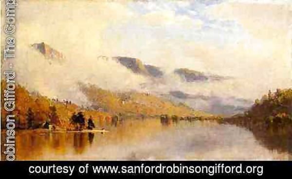 Sanford Robinson Gifford - Clearing Storm over Lake George