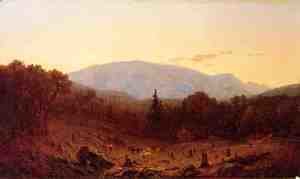 Sanford Robinson Gifford - Twilight on Hunter Mountain
