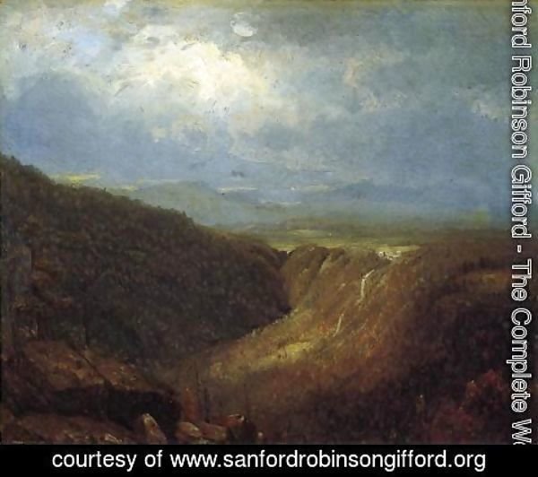 Sanford Robinson Gifford - A Souvenir of the Catskills
