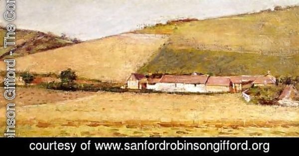 Sanford Robinson Gifford - Farm Among Hills 1887