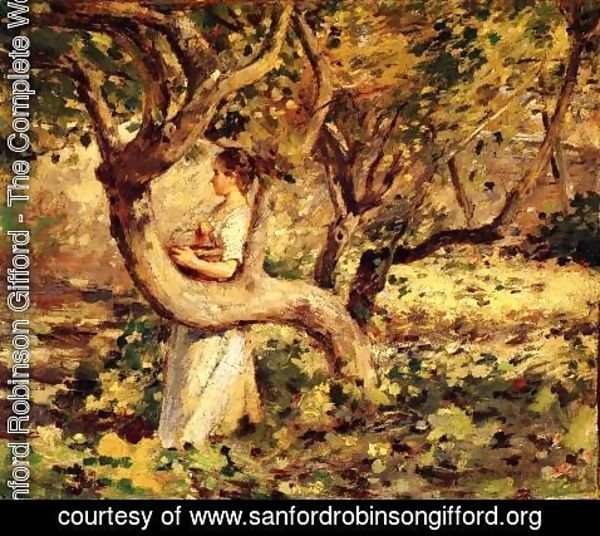 Sanford Robinson Gifford - In the Garden 1891