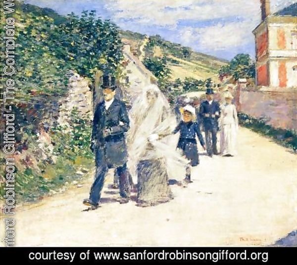 Sanford Robinson Gifford - The Wedding March 1892