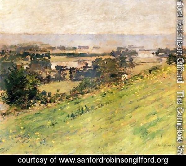 Sanford Robinson Gifford - View of the Seine 1892