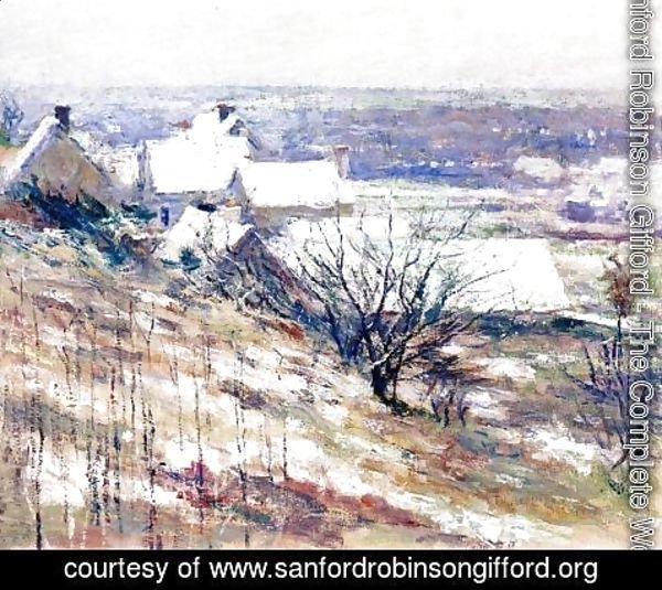 Sanford Robinson Gifford - Winter Landscape 1889