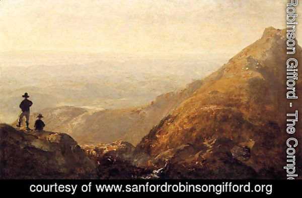 Sanford Robinson Gifford - A Sketch Of Mansfield Mountain