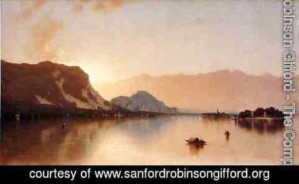 Sanford Robinson Gifford - Isola Bella In Lago Maggiore