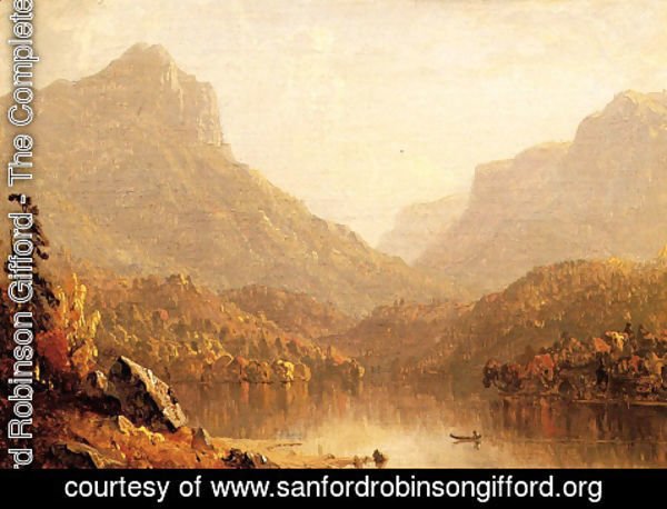 Sanford Robinson Gifford - Lake Scene