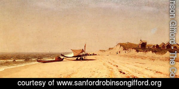 Sanford Robinson Gifford - Long Branch Beach
