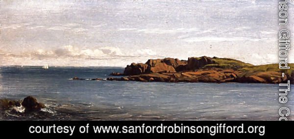 Sanford Robinson Gifford - Study On The Massachusetts Coast